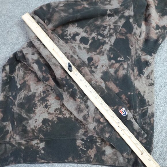 Undefeated Sweatshirt M Black Tie Dye Embroidered Can't Lose - Picture 7 of 8